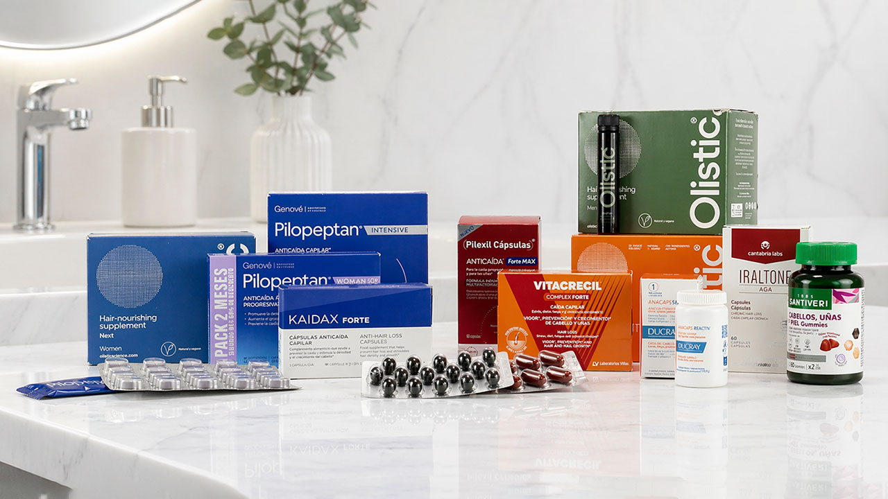 complementos alimenticios para tratar la alopecia